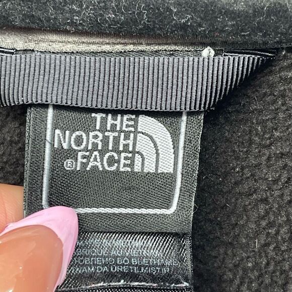 The North Face Boys Black Gray Colorblock Full Zip Fleece Jacket XL 18/20 - Picture 10 of 16